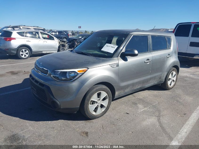 2014 KIA SOUL BASE - KNDJN2A27E7055688