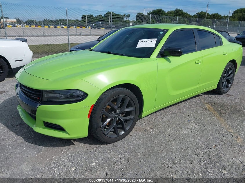 VIN 2C3CDXBG5KH700295 2019 DODGE CHARGER SXT