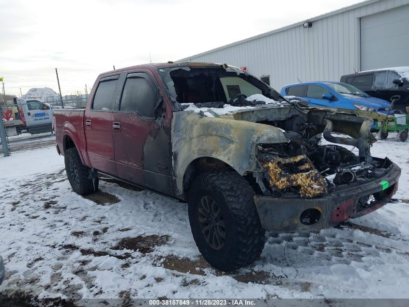 2013 FORD F-150 LIMITED - 1FTFW1ET0DFD78582