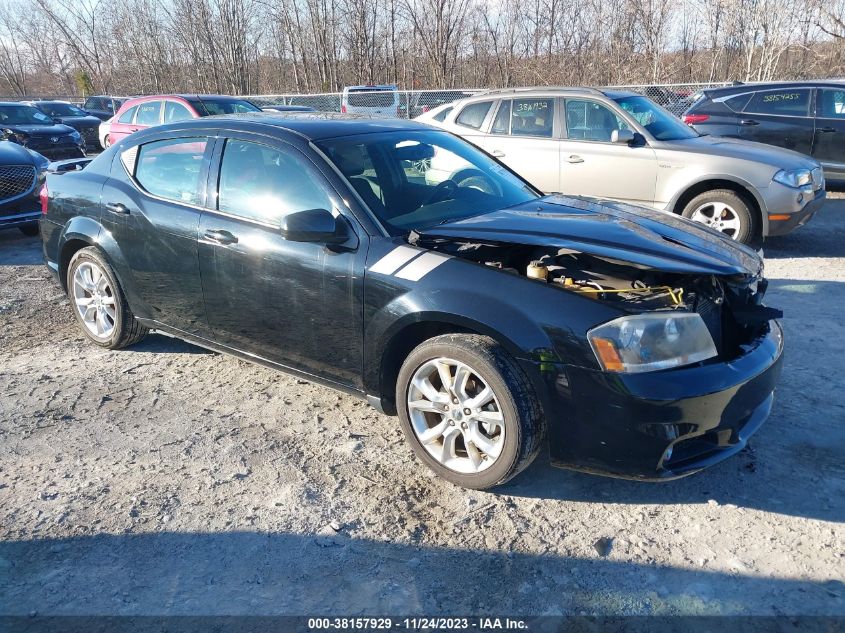 2014 DODGE AVENGER R/T - 1C3CDZBG7EN166336