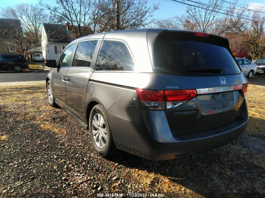 2014 HONDA ODYSSEY EX-L - 5FNRL5H62EB074615