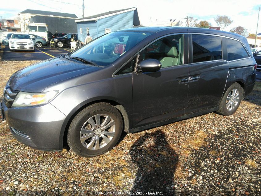 2014 HONDA ODYSSEY EX-L - 5FNRL5H62EB074615