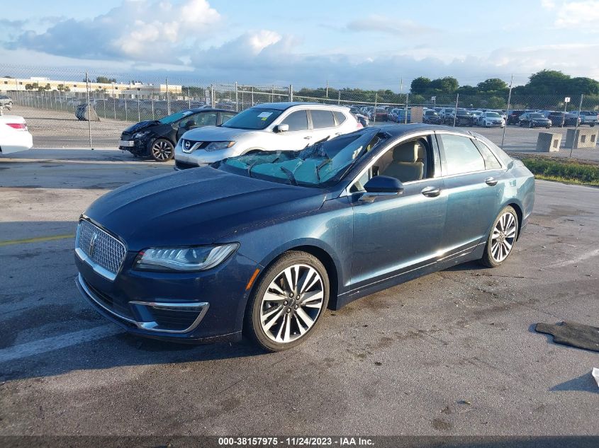 2017 LINCOLN MKZ HYBRID RESERVE 3LN6L5MU7HR666159