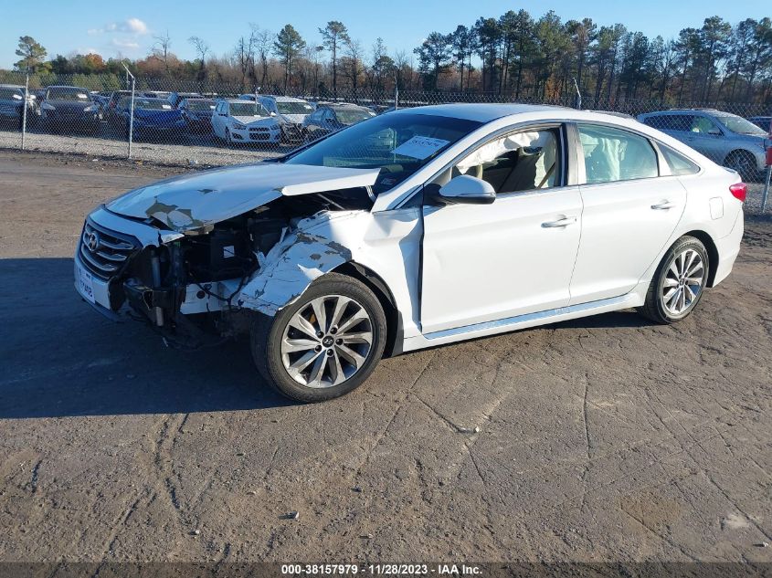 2016 HYUNDAI SONATA SPORT - 5NPE34AF8GH272901