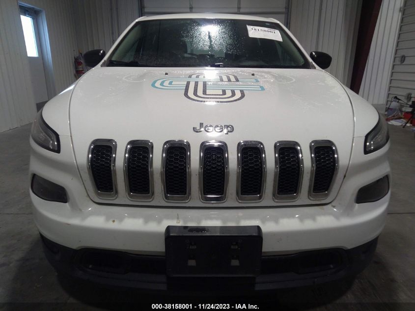 2016 JEEP CHEROKEE SPORT - 1C4PJLAB0GW229072