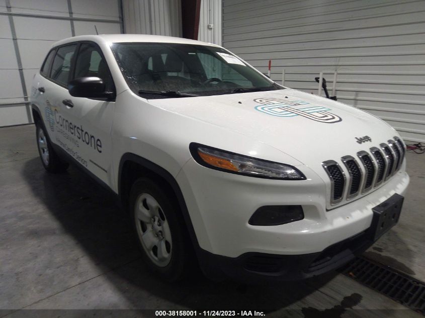 2016 JEEP CHEROKEE SPORT - 1C4PJLAB0GW229072