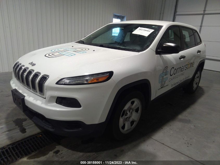 2016 JEEP CHEROKEE SPORT - 1C4PJLAB0GW229072