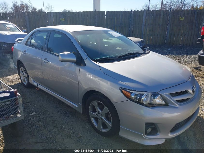 2013 TOYOTA COROLLA S/LE - 2T1BU4EE5DC974125