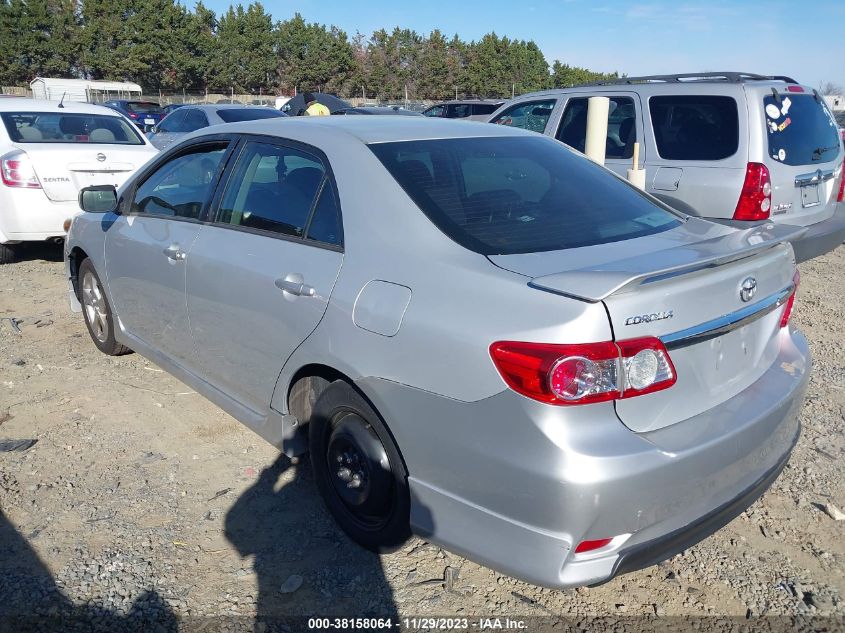 2013 TOYOTA COROLLA S/LE - 2T1BU4EE5DC974125