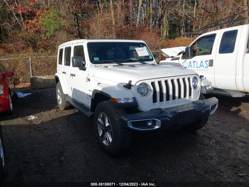 2021 JEEP WRANGLER UNLIMITED SAHARA - 1C4HJXEG3MW507671