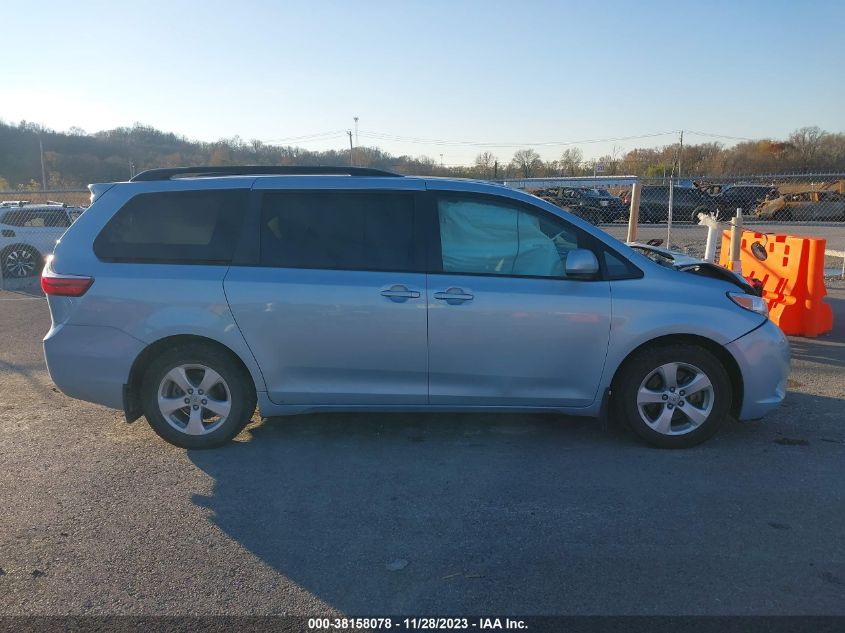 2017 TOYOTA SIENNA LE - 5TDKZ3DC6HS843116