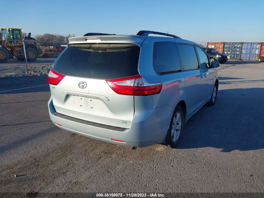 2017 TOYOTA SIENNA LE - 5TDKZ3DC6HS843116