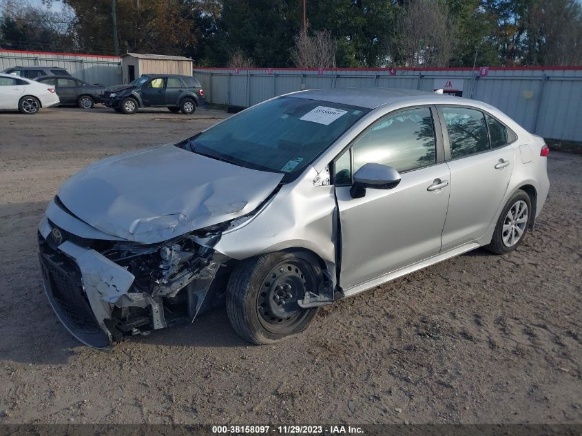 2022 TOYOTA COROLLA LE - 5YFEPMAEXNP365107