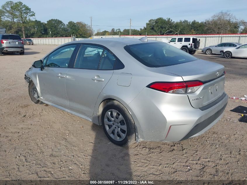 2022 TOYOTA COROLLA LE - 5YFEPMAEXNP365107