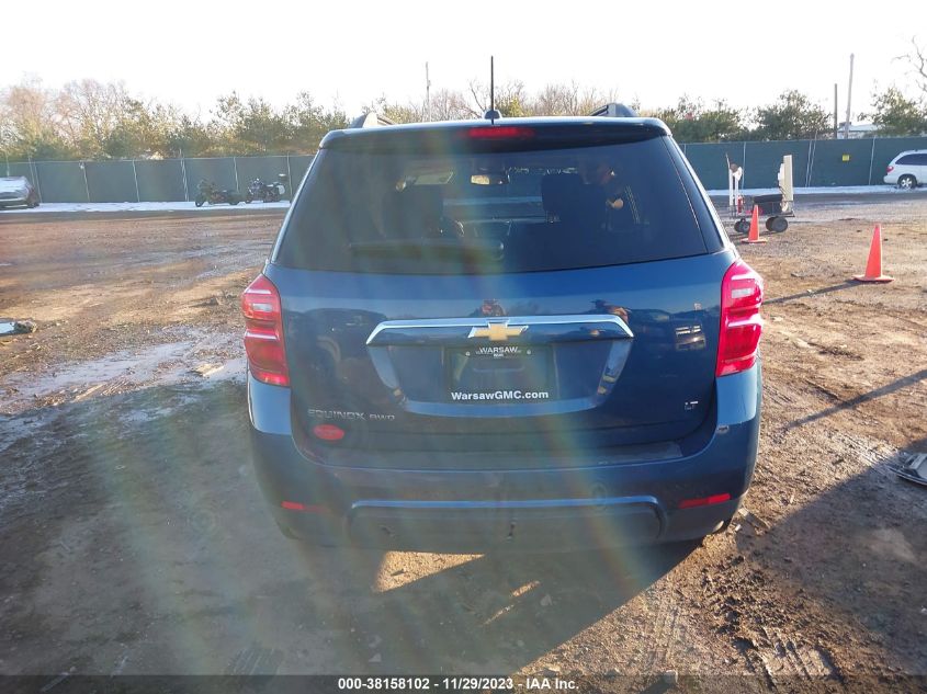 2017 CHEVROLET EQUINOX LT - 2GNFLFEK6H6193148