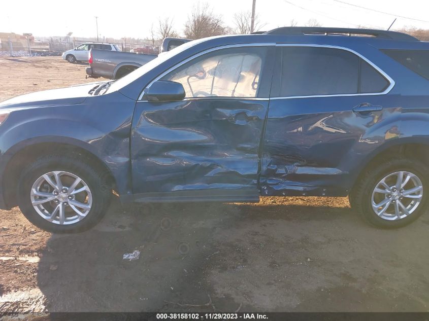 2017 CHEVROLET EQUINOX LT - 2GNFLFEK6H6193148