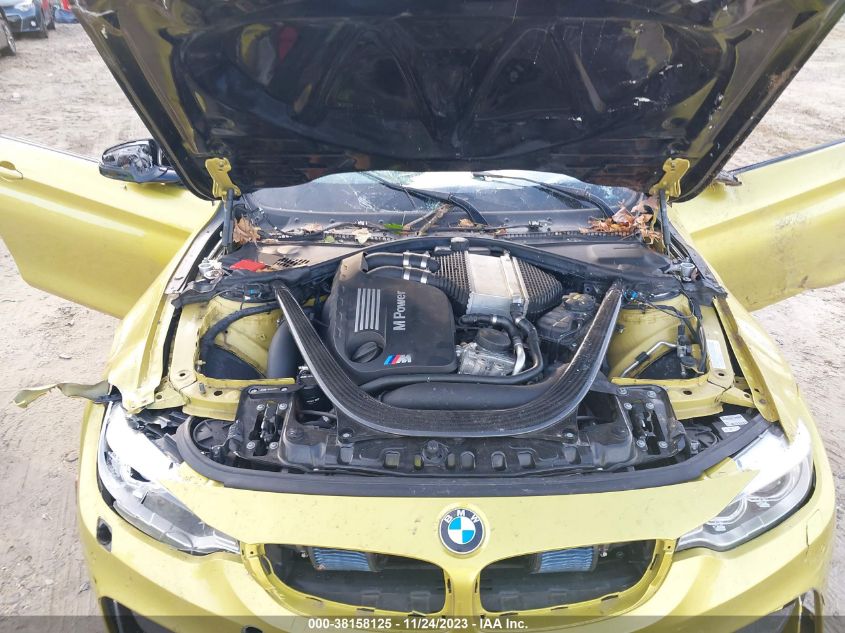 2015 BMW M4 WBS3R9C5XFK333391
