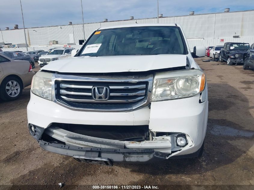 2013 HONDA PILOT EX-L - 5FNYF3H73DB008718