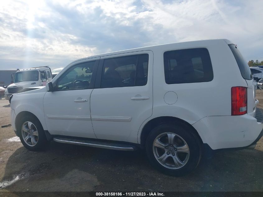 2013 HONDA PILOT EX-L - 5FNYF3H73DB008718