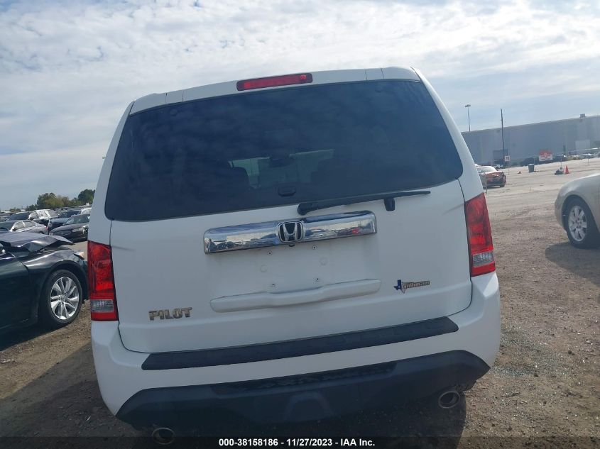 2013 HONDA PILOT EX-L - 5FNYF3H73DB008718