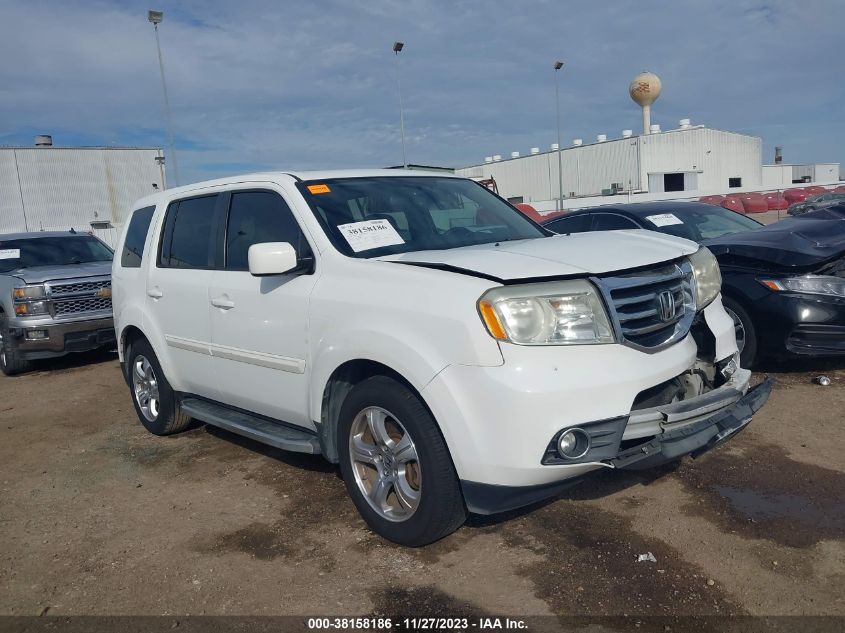 2013 HONDA PILOT EX-L - 5FNYF3H73DB008718