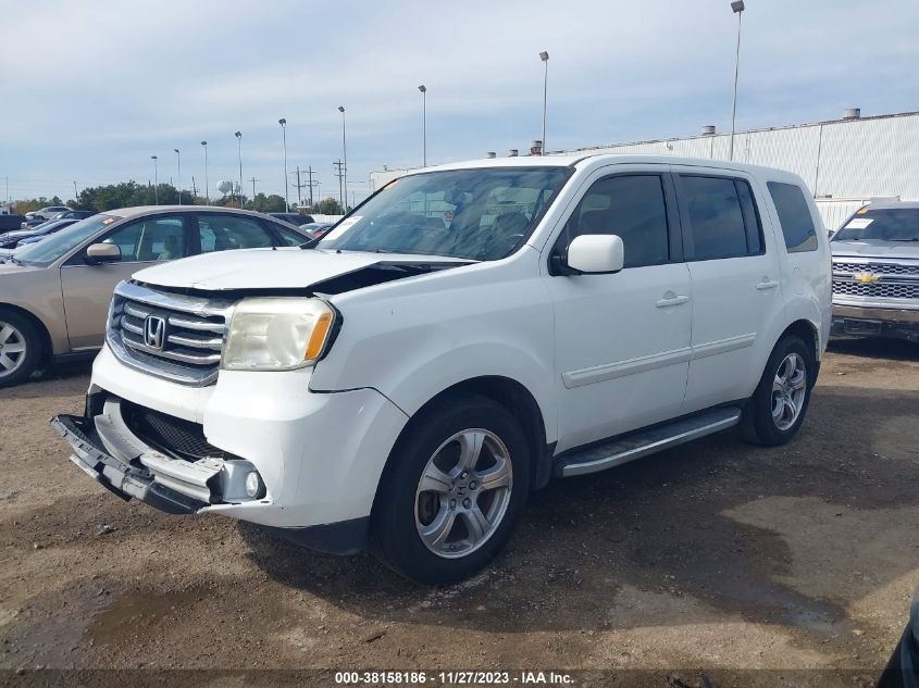 2013 HONDA PILOT EX-L - 5FNYF3H73DB008718