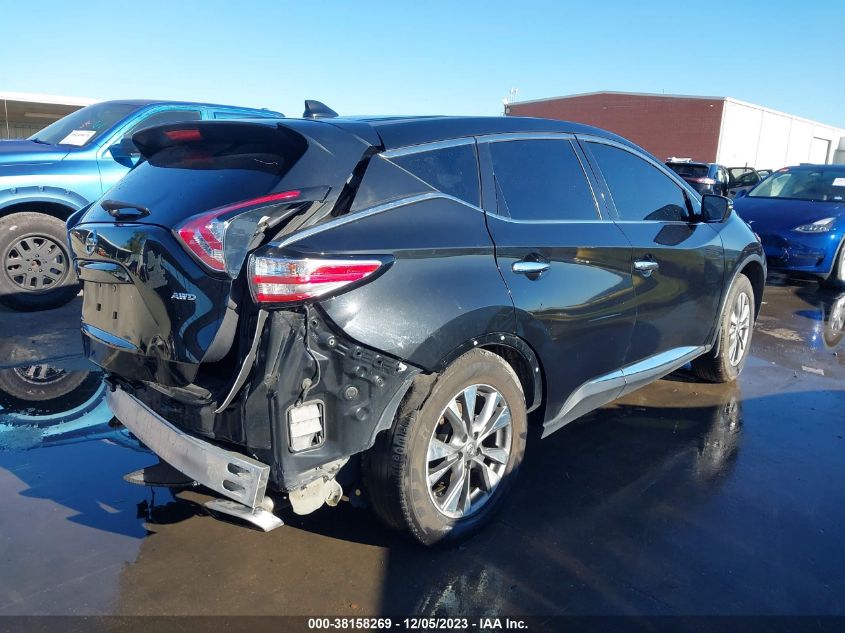 2017 NISSAN MURANO S - 5N1AZ2MH4HN114888