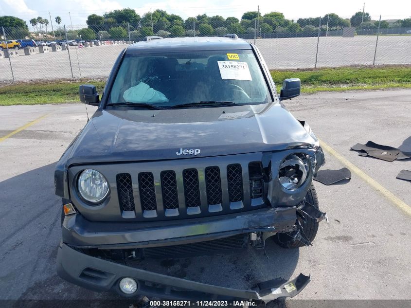 2016 JEEP PATRIOT SPORT - 1C4NJPBA3GD760444