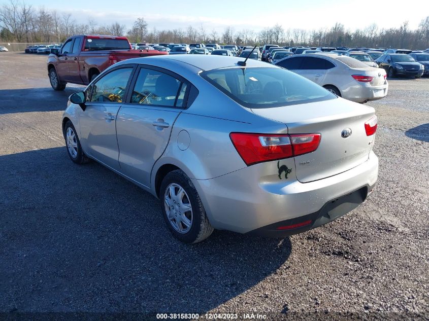 2013 KIA RIO LX - KNADM4A3XD6204147