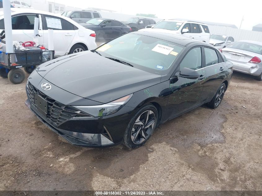 2022 HYUNDAI ELANTRA HYBRID LIMITED - KMHLN4AJ1NU031637