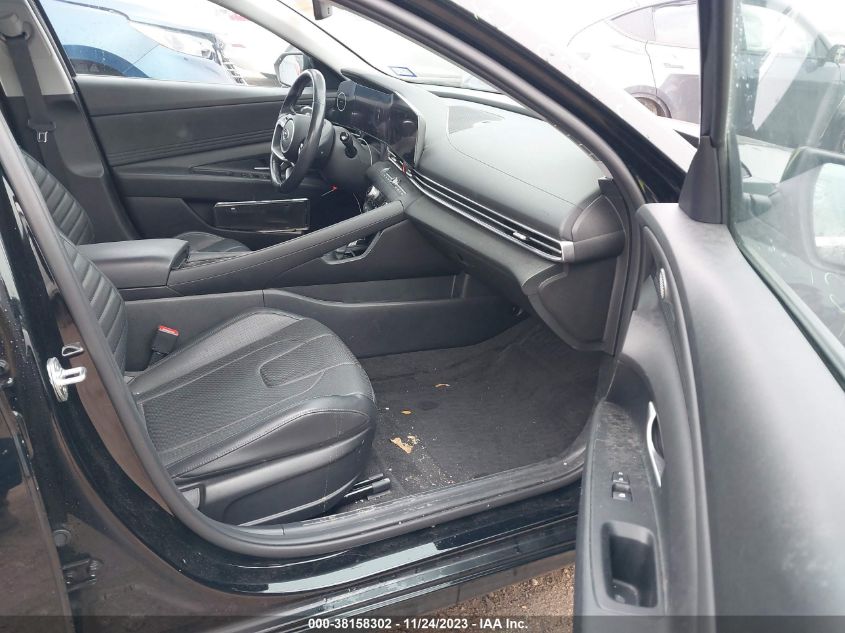 2022 HYUNDAI ELANTRA HYBRID LIMITED - KMHLN4AJ1NU031637