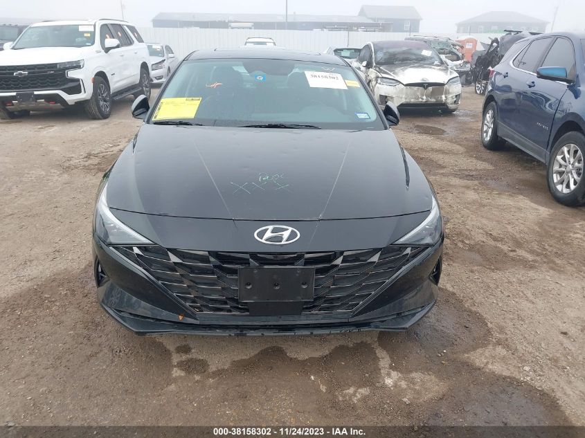2022 HYUNDAI ELANTRA HYBRID LIMITED - KMHLN4AJ1NU031637