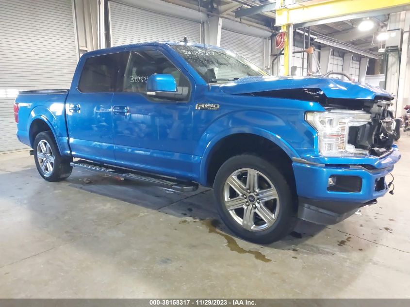 2019 FORD F-150 LARIAT - 1FTEW1EP1KFB38999