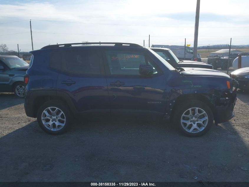 2018 JEEP RENEGADE LATITUDE - ZACCJBBB7JPH51385