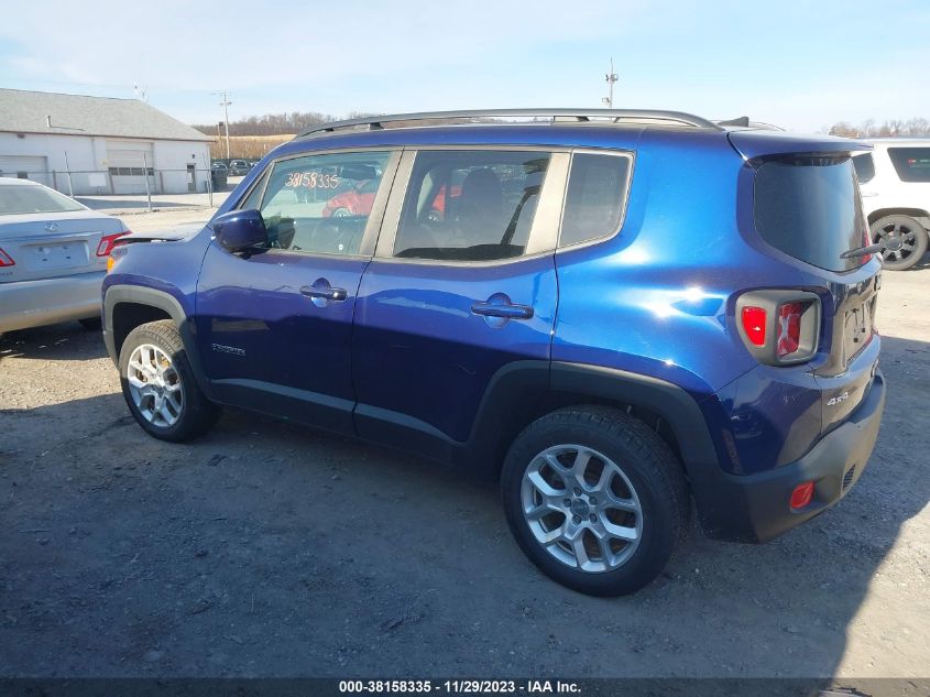 2018 JEEP RENEGADE LATITUDE - ZACCJBBB7JPH51385