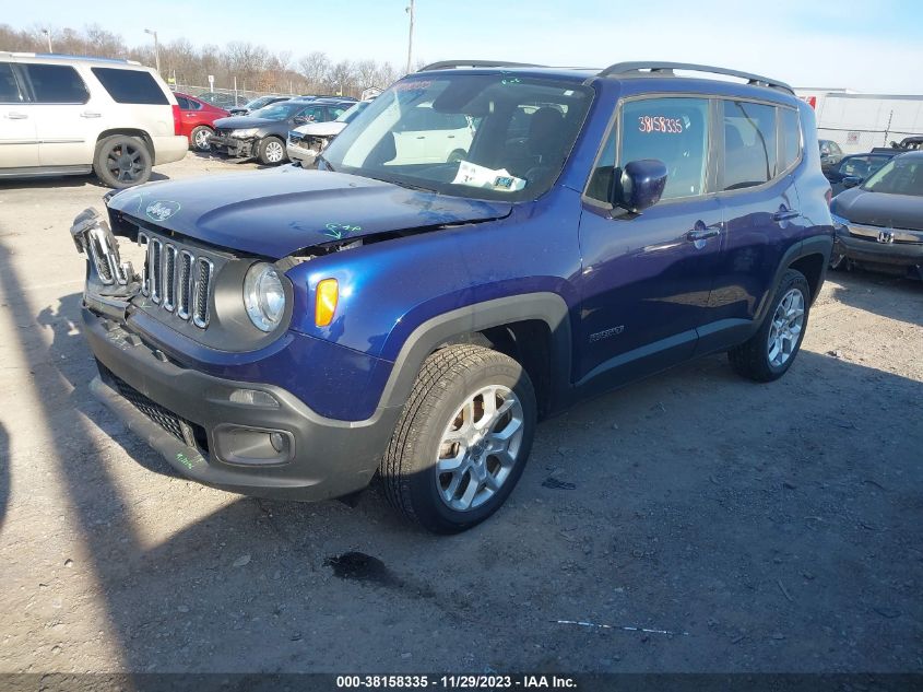 2018 JEEP RENEGADE LATITUDE - ZACCJBBB7JPH51385