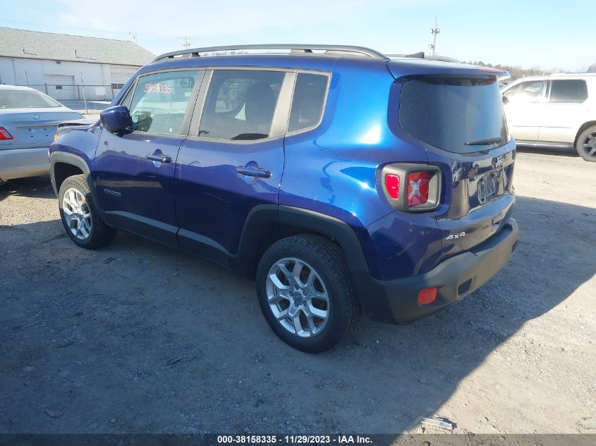 2018 JEEP RENEGADE LATITUDE - ZACCJBBB7JPH51385