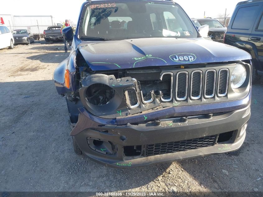 2018 JEEP RENEGADE LATITUDE - ZACCJBBB7JPH51385
