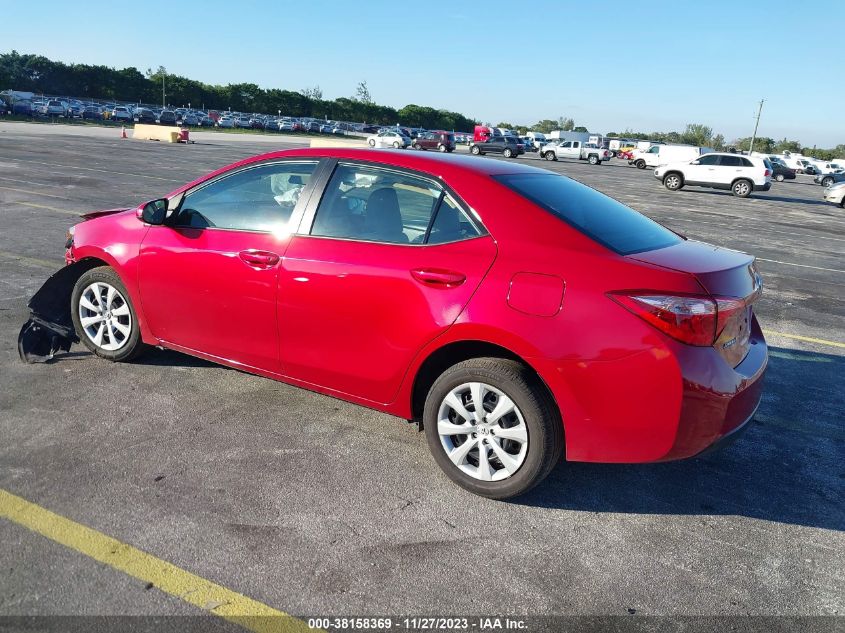 2018 TOYOTA COROLLA LE - 5YFBURHE8JP828385