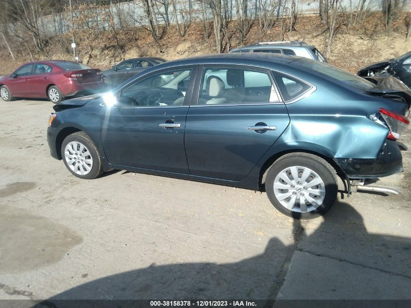 2015 NISSAN SENTRA S/SV/SR/SL - 3N1AB7AP4FY370274