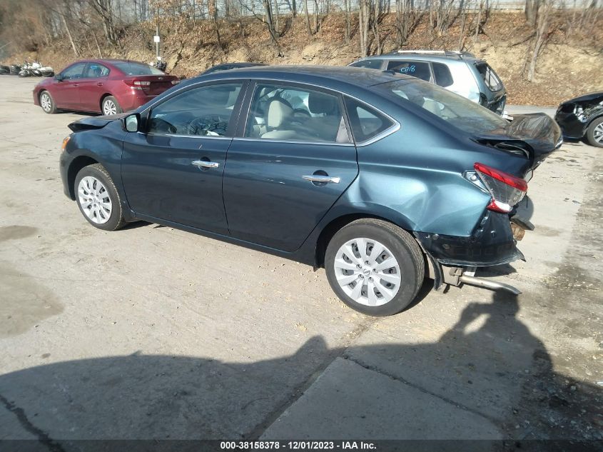 2015 NISSAN SENTRA S/SV/SR/SL - 3N1AB7AP4FY370274