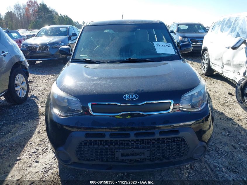 2016 KIA SOUL BASE - KNDJN2A22G7249998