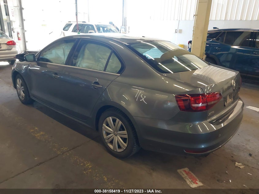 VIN 3VW167AJ4HM405013 2017 VOLKSWAGEN JETTA S