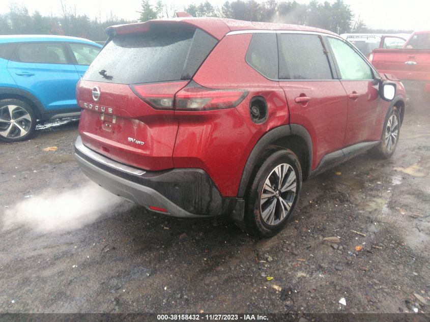 2021 NISSAN ROGUE SV INTELLIGENT AWD - 5N1AT3BB7MC833306