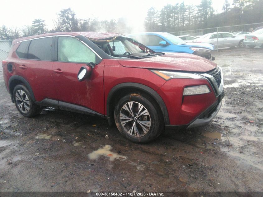 2021 NISSAN ROGUE SV INTELLIGENT AWD - 5N1AT3BB7MC833306