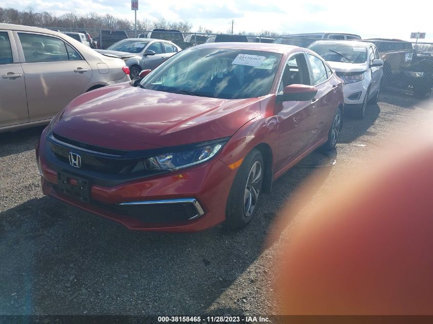 2020 HONDA CIVIC LX - 2HGFC2F62LH550956