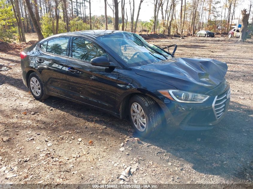 2017 HYUNDAI ELANTRA SE - 5NPD74LF4HH144038