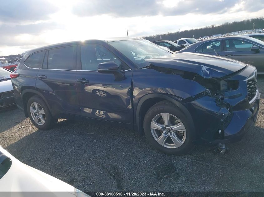 2021 TOYOTA HIGHLANDER L - 5TDCZRBH8MS534618