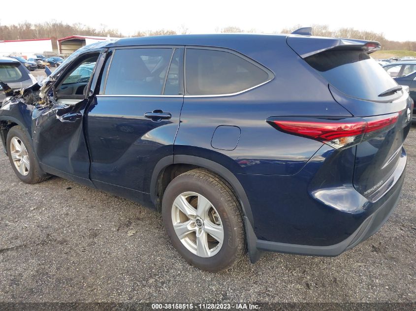 2021 TOYOTA HIGHLANDER L - 5TDCZRBH8MS534618