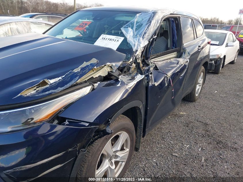 2021 TOYOTA HIGHLANDER L - 5TDCZRBH8MS534618